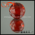 Charming Red Round Cubic Zirconia Ball Gems Beads/Wuzhou Gemstone Wholesale Price(CZRD-3-1030)